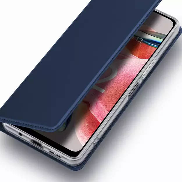 Dux Ducis Skin Pro Case for Xiaomi Redmi Note 12 Flip Card Wallet Stand Blue 16