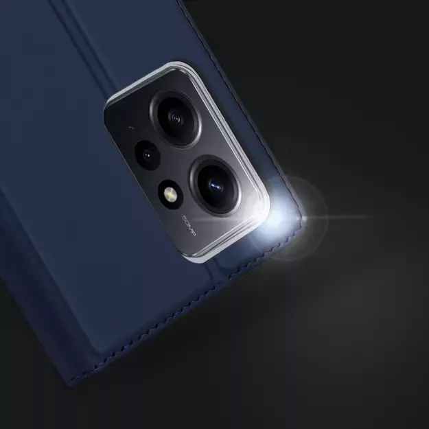 Dux Ducis Skin Pro Case for Xiaomi Redmi Note 12 Flip Card Wallet Stand Blue 15