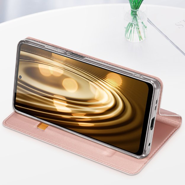 Dux Ducis Skin Pro Case for Xiaomi Redmi Note 12 Flip Card Wallet Stand Blue 3