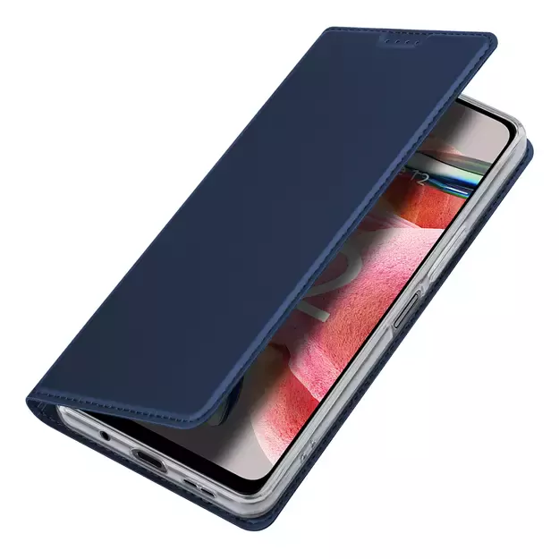 Dux Ducis Skin Pro Case for Xiaomi Redmi Note 12 Flip Card Wallet Stand Blue 6