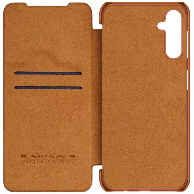 Nillkin Qin Leather case leather case with flap wallet brown 7