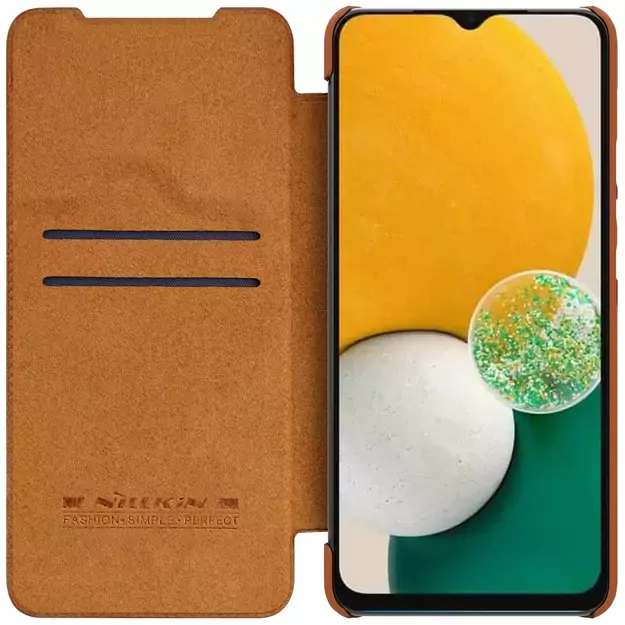Nillkin Qin Leather case leather case with flap wallet brown 6