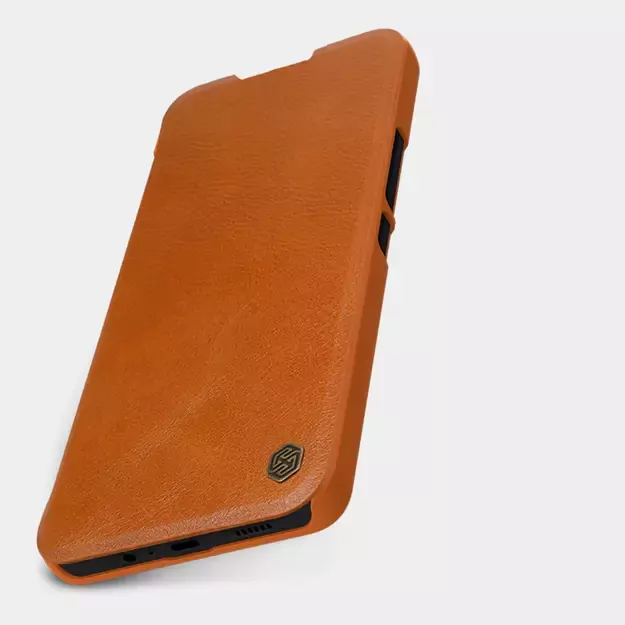 Nillkin Qin Leather case leather case with flap wallet brown 9