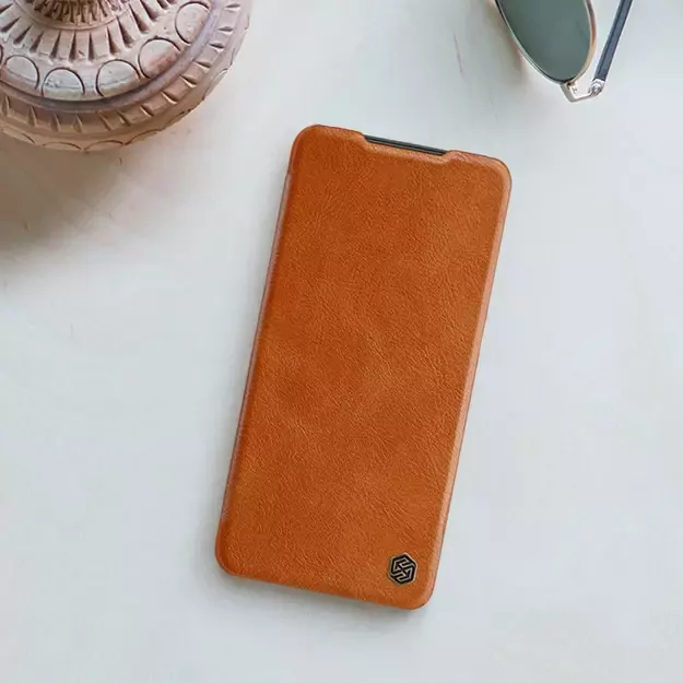 Nillkin Qin Leather case leather case with flap wallet brown 11