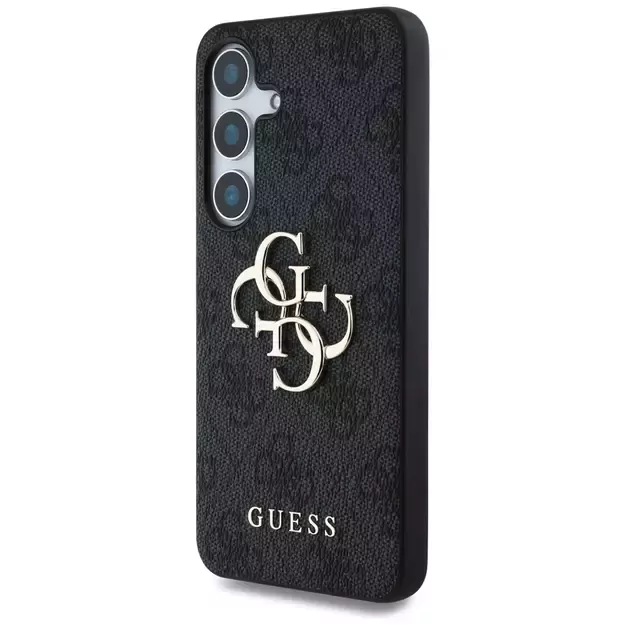 Guess Big 4G Logo Classic Logo Case for Samsung Galaxy S25 Plus Black 1