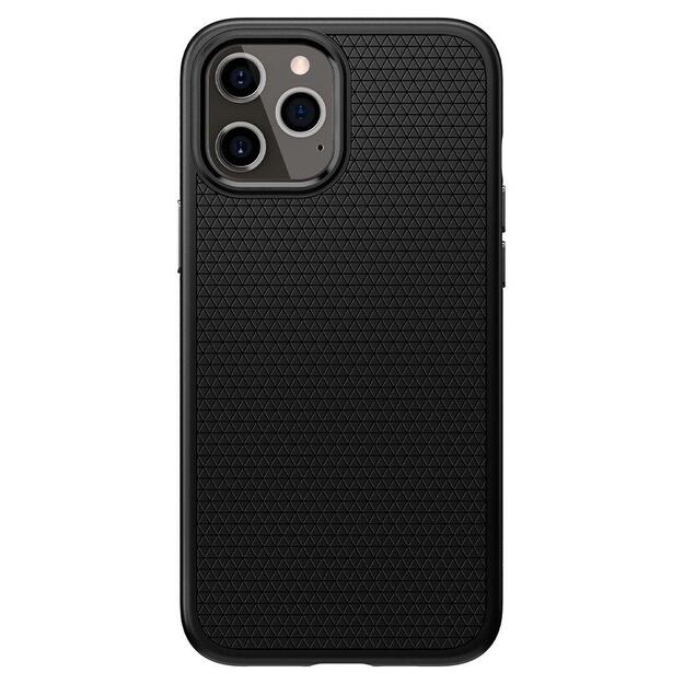 Spigen Liquid Air Case for iPhone 12 / iPhone 12 Pro - Matte Black 1