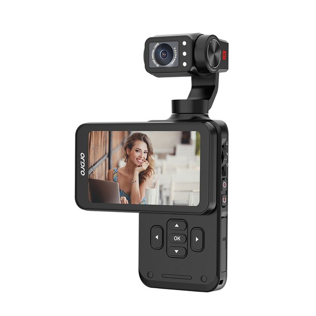 Ordro Pocket M5 3-Axis Gimbal Camera, 5K, for Vlogging and YouTube &ndash; Black 3