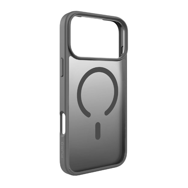 Puro Gradient TPU MagSafe Compatible Case for iPhone 17 Pro - Gray