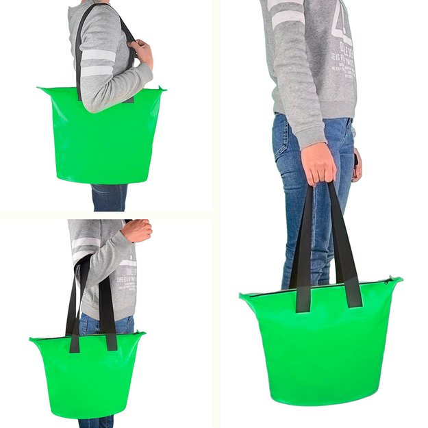 11L PVC waterproof bag - green 3