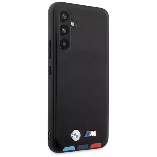 Case BMW BMHCSA5422PTDK A54 black/black Leather Stamp Tricolor 3