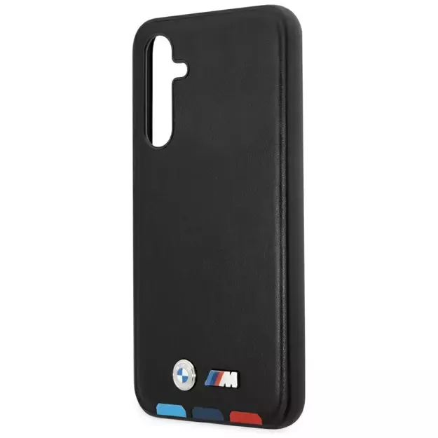 Case BMW BMHCSA5422PTDK A54 black/black Leather Stamp Tricolor 7