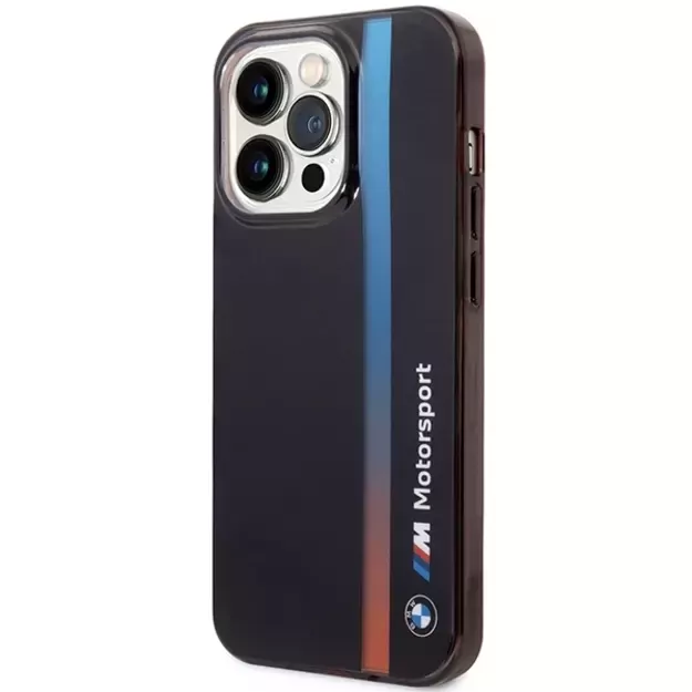 Case BMW BMHCP14X22HVGV iPhone 14 Pro Max 6.7&quot  black/black IML Tricolor Stripe 8