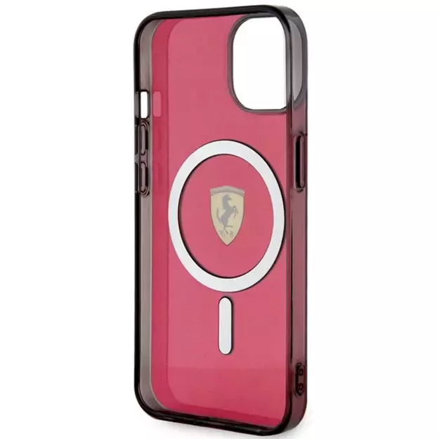 Ferrari FEHMP14SURKR iPhone 14 6.1  red/red hardcase Translucent Magsafe 6