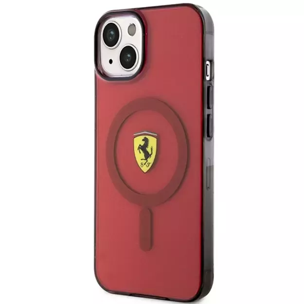 Ferrari FEHMP14SURKR iPhone 14 6.1  red/red hardcase Translucent Magsafe 1