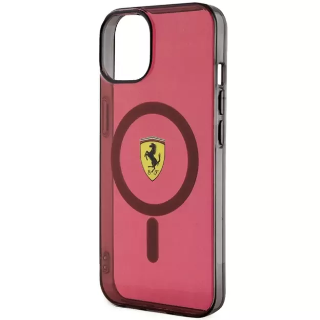 Ferrari FEHMP14SURKR iPhone 14 6.1  red/red hardcase Translucent Magsafe 5
