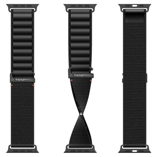 Strap Spigen WBF1 Strap for Apple Watch 44 / 45 / 46 / 49 mm - Black 8