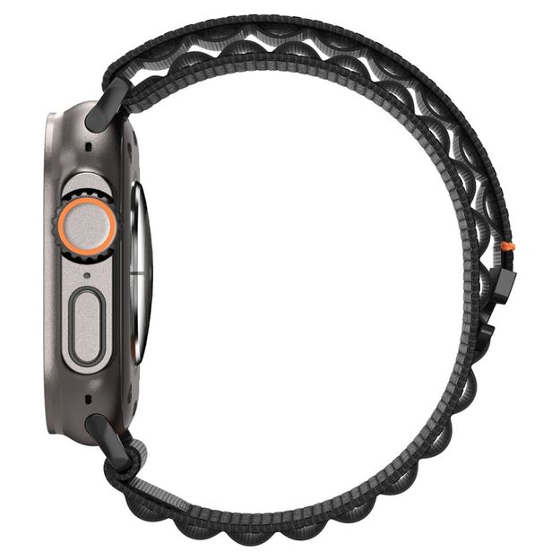 Strap Spigen WBF1 Strap for Apple Watch 44 / 45 / 46 / 49 mm - Black 5