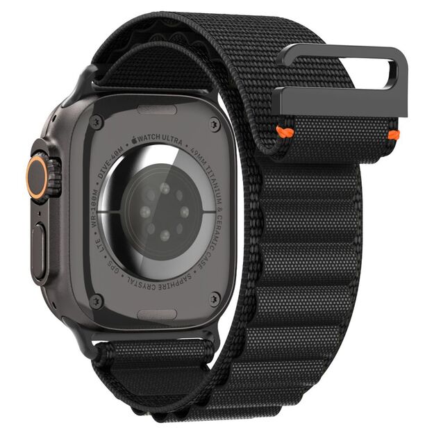 Strap Spigen WBF1 Strap for Apple Watch 44 / 45 / 46 / 49 mm - Black 2