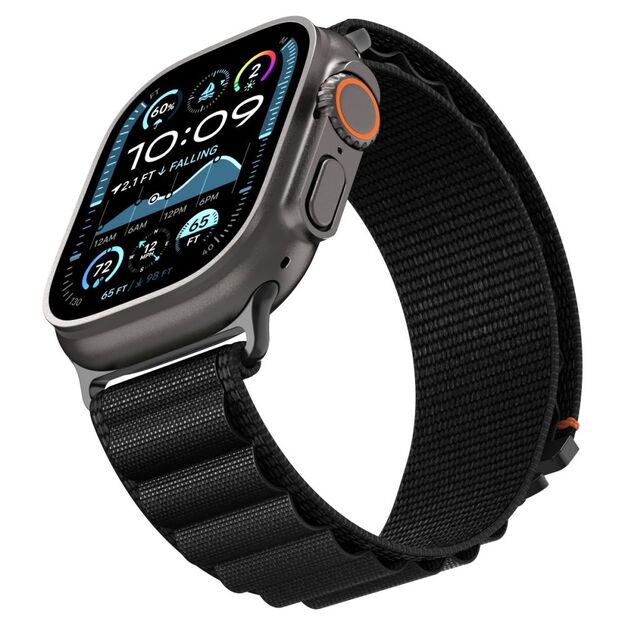 Strap Spigen WBF1 Strap for Apple Watch 44 / 45 / 46 / 49 mm - Black 7