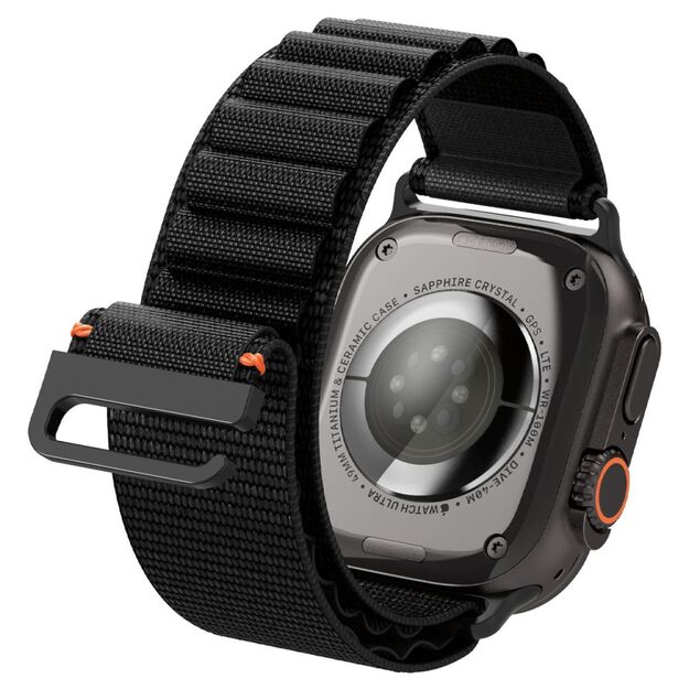 Strap Spigen WBF1 Strap for Apple Watch 44 / 45 / 46 / 49 mm - Black 9