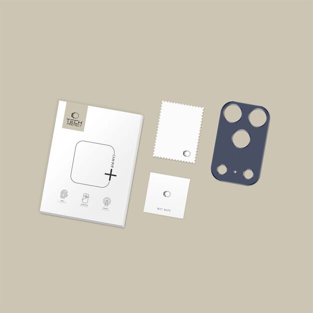 Tech-Protect Camalloy Fit+ Camera Cover for iPhone 17 Pro - Navy Blue 4