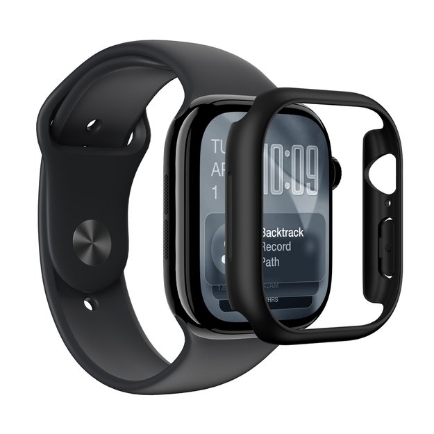 AmazingThing Minimal Protective Case for Apple Watch Series 11 46mm - Black 3