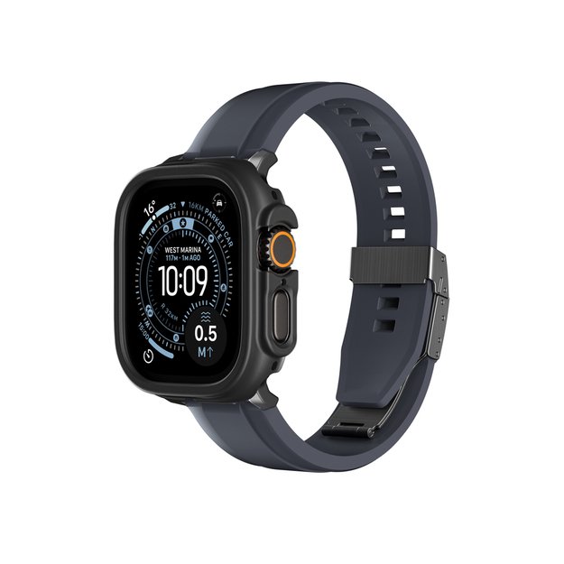 AmazingThing Minimal Protective Case for Apple Watch UItra 3 49mm - Black 2