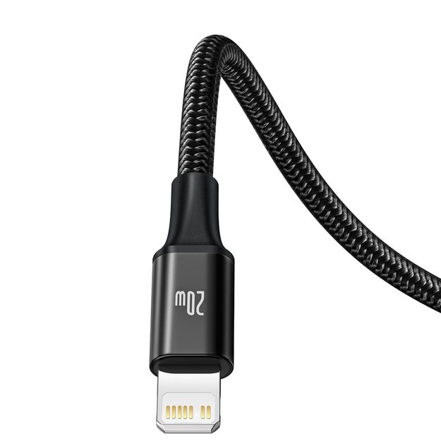 Baseus Rapid Series 3in1 USB-C - USB-C / Lightning / micro USB cable 20W PD 1.5m - black 2