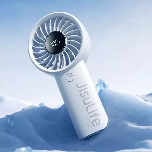 Jisulife Handheld Fan Life4 5000mAh Portable USB Fan - Gray 2
