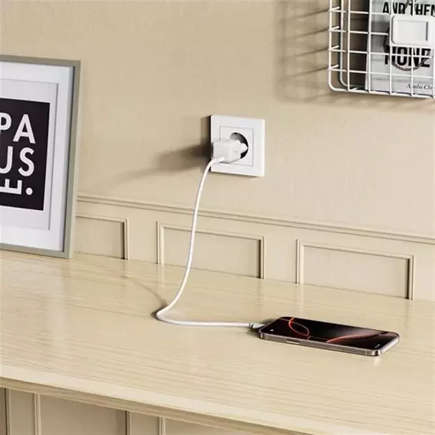Tech-Protect NCM25 USB-C PD 25W Wall Charger - White 7