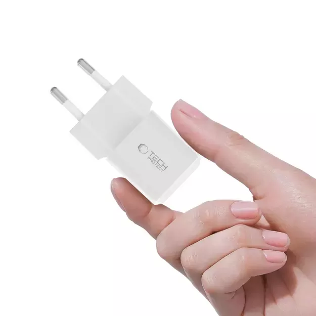 Tech-Protect NCM25 USB-C PD 25W Wall Charger - White 4