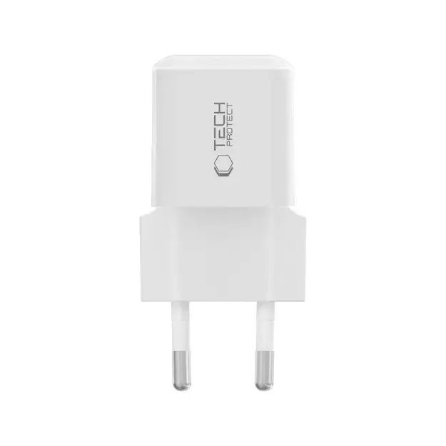 Tech-Protect NCM25 USB-C PD 25W Wall Charger - White 2