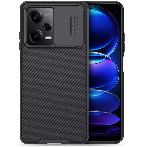 Nillkin CamShield Pro Case Case for Xiaomi Redmi Note 12 Pro / Poco X5 Pro 5G Cover with Camera Protector Black