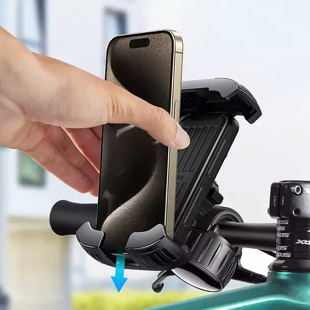 Ugreen Universal Bike Phone Holder for Bike Motorcycle Handlebar Black (LP494 Black) 5