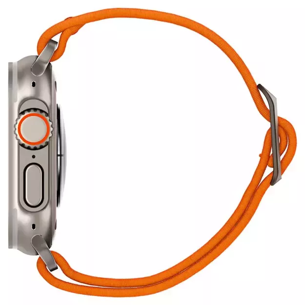 Spigen Fit Lite Ultra Strap for Apple Watch 4 / 5 / 6 / 7 / 8 / SE / Ultra (42/44/45/49 mm) - Orange 20