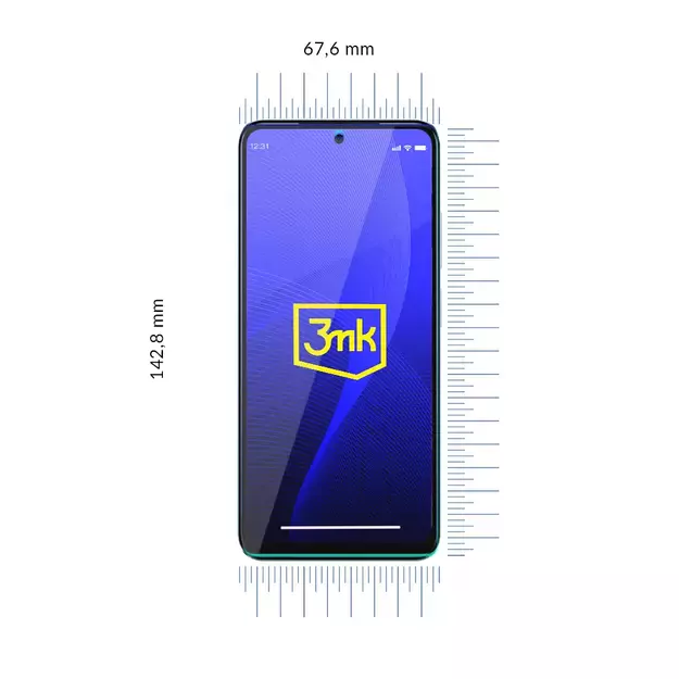 Xiaomi Redmi Note 12s - 3mk FlexibleGlass™ 14