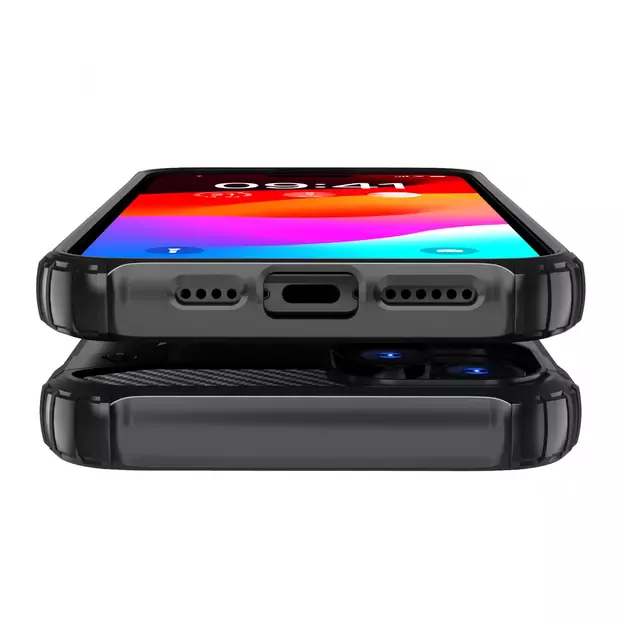 iPhone 15 Hybrid Armor case - blue 11