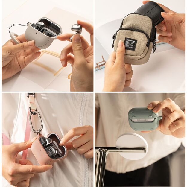 Ringke Onyx MagSafe Case for Samsung Galaxy Buds 3 / 3 Pro - Black 6