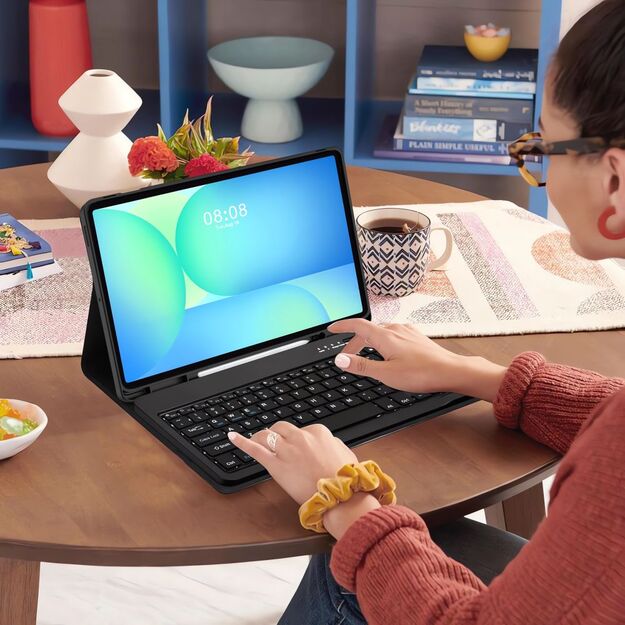 Tech-Protect SC Pen + Keyboard Case for Samsung Galaxy Tab S10 FE+ 13.1 X620 / X626B - Black 8