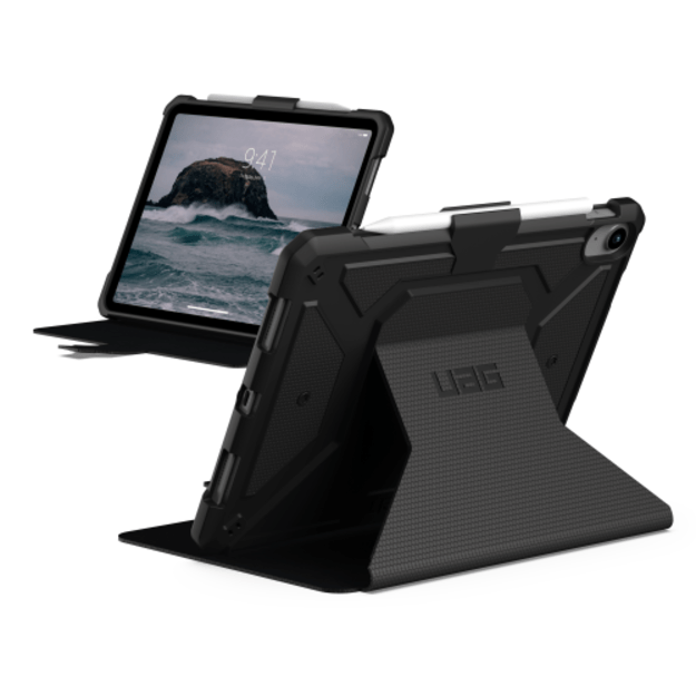 UAG Metropolis case for iPad 10.9&quot  10th generation with Apple Pencil holder - black 2