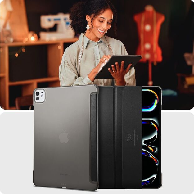 Spigen Smart Fold iPad Pro 13&quot  2024 Case - Black 8
