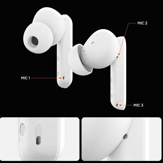 Spigen SA2402 ANC Pro Wireless Headphones - White 5
