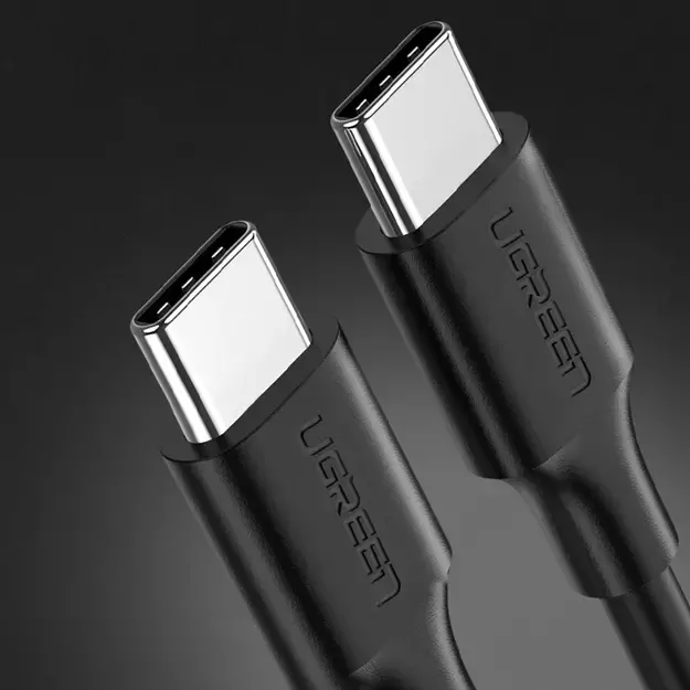 Ugreen US286 USB-C - USB-C PD QC 3A 480Mb/s cable 0.5m - black 2
