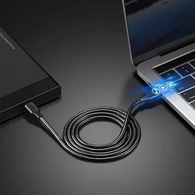 Ugreen US286 USB-C - USB-C PD QC 3A 480Mb/s cable 0.5m - black 16
