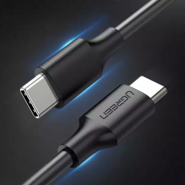 Ugreen US286 USB-C - USB-C PD QC 3A 480Mb/s cable 0.5m - black 3