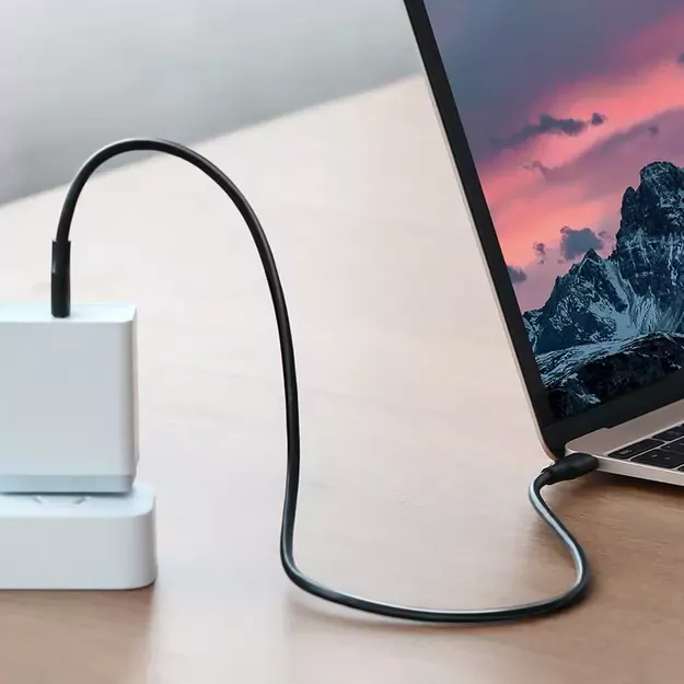 Ugreen US286 USB-C - USB-C PD QC 3A 480Mb/s cable 0.5m - black 4