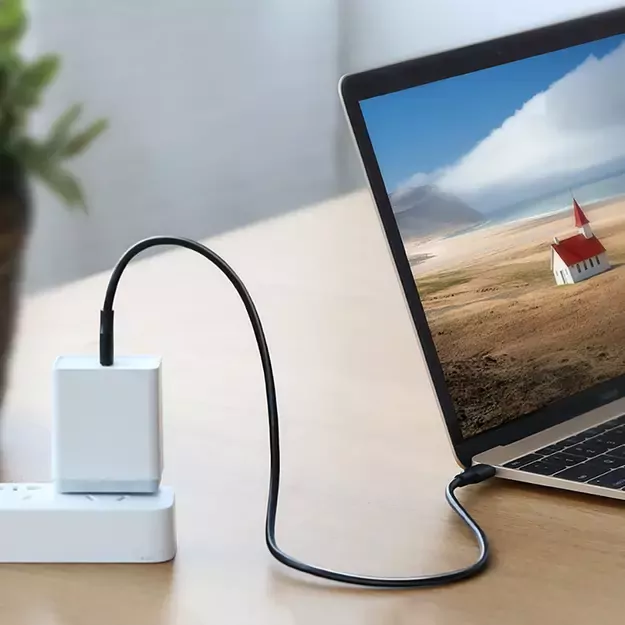 Ugreen US286 USB-C - USB-C PD QC 3A 480Mb/s cable 0.5m - black 12