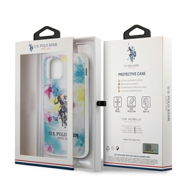 US Polo USHCP12SPCUSML iPhone 12 mini 5,4  multicolor Tie & Dye Collection 9