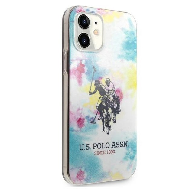 US Polo USHCP12SPCUSML iPhone 12 mini 5,4  multicolor Tie & Dye Collection 3