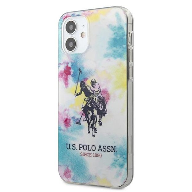 US Polo USHCP12SPCUSML iPhone 12 mini 5,4  multicolor Tie & Dye Collection 1
